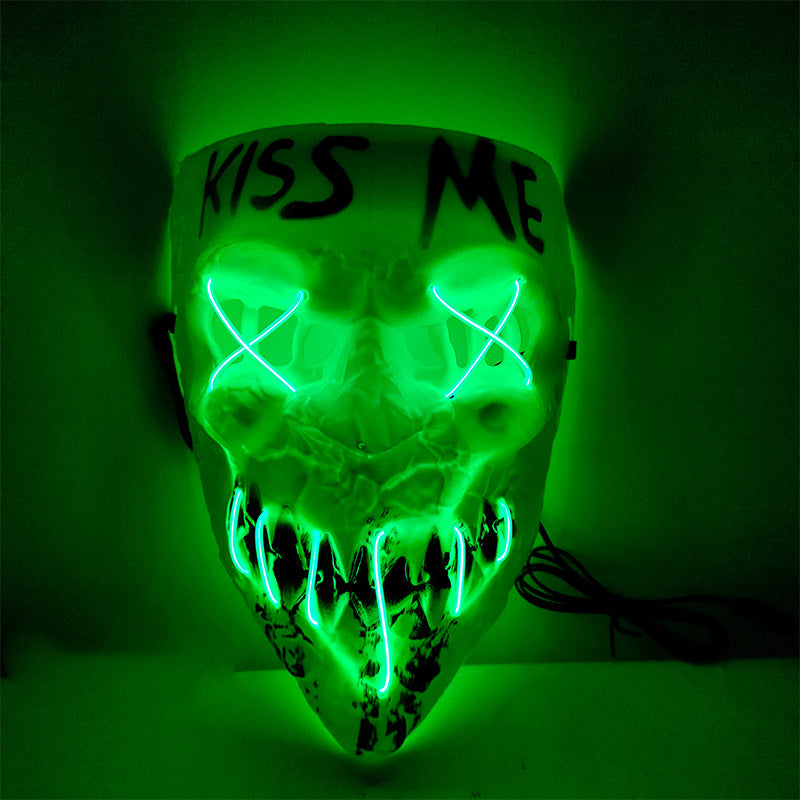 Green Glowing Purge Mask