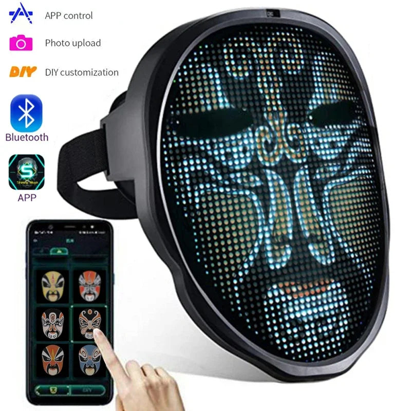 Using LED Face Mask