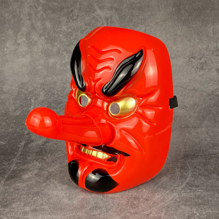 Left Side of Oni Mask